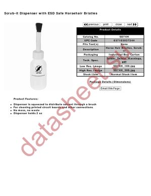 SD74H datasheet  